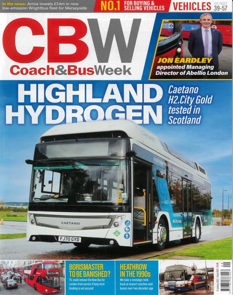 Coach and Bus Week Magazine Issue NO 1509