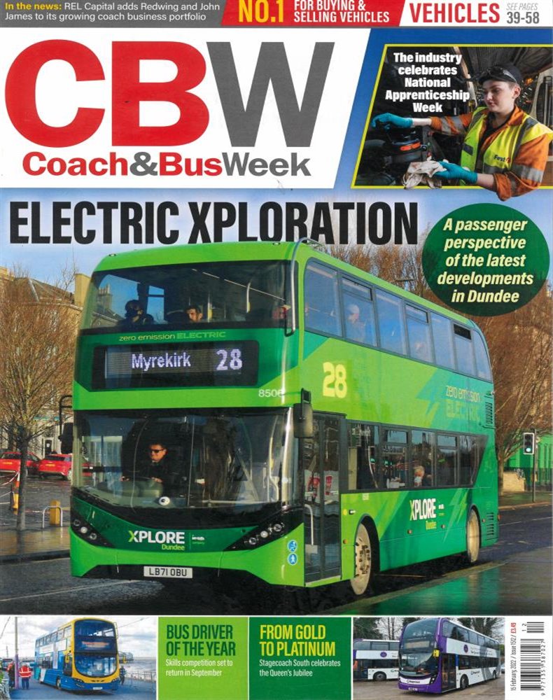 Coach and Bus Week Magazine Issue NO 1512