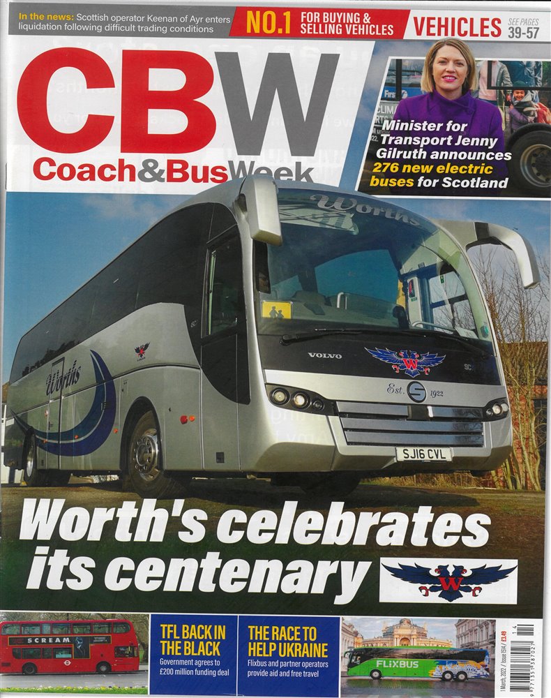 Coach and Bus Week Magazine Issue NO 1514