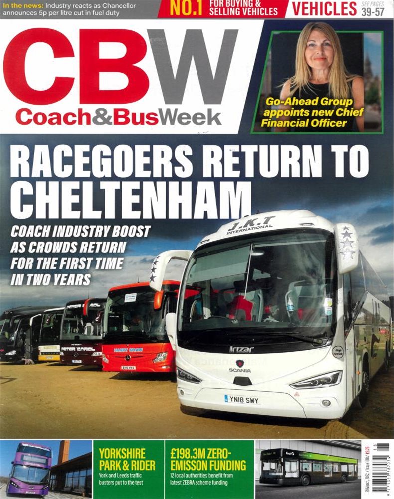 Coach and Bus Week Magazine Issue NO 1518