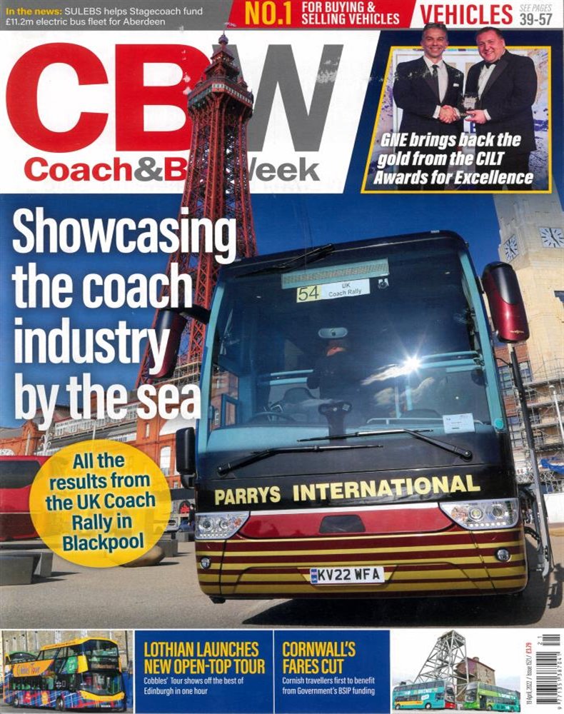 Coach and Bus Week Magazine Issue NO 1521