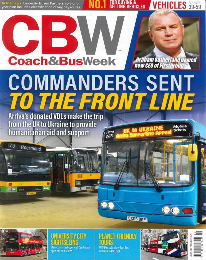 Coach and Bus Week Magazine Issue NO 1522