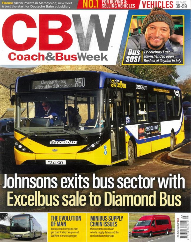 Coach and Bus Week Magazine Issue NO 1523