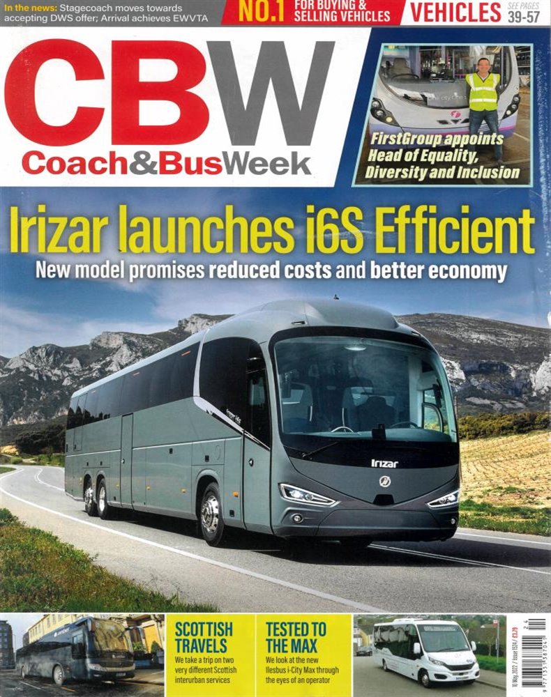 Coach and Bus Week Magazine Issue NO 1524