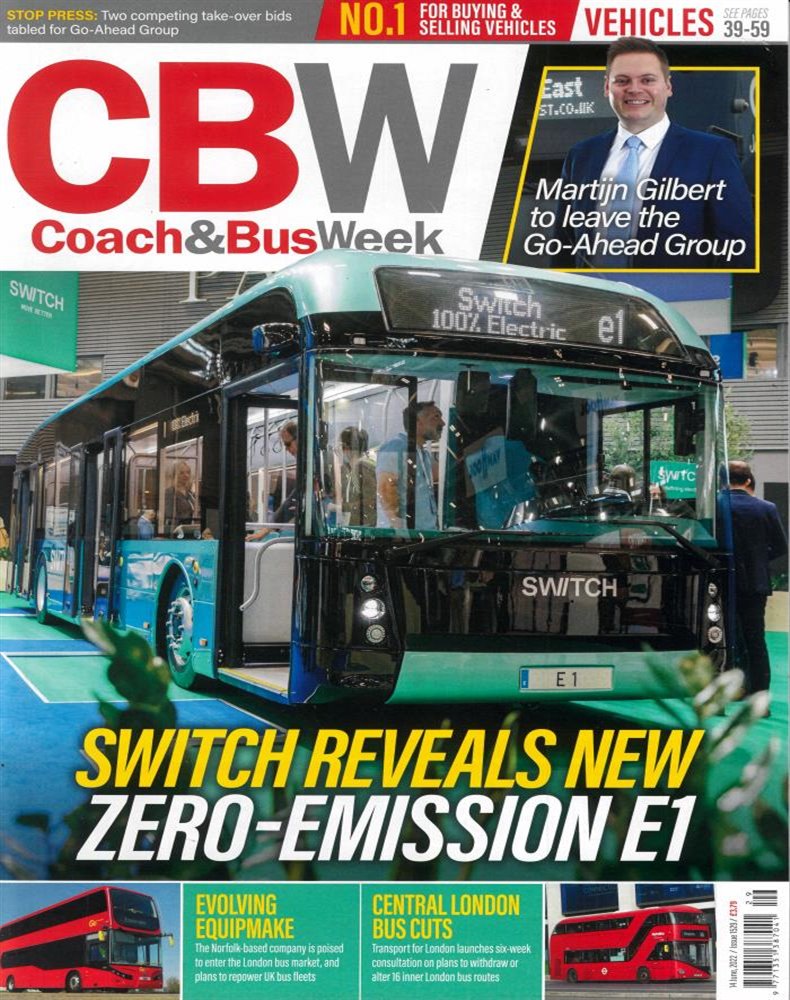 Coach and Bus Week Magazine Issue NO 1529