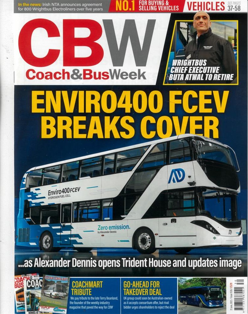 Coach and Bus Week Magazine Issue NO 1530