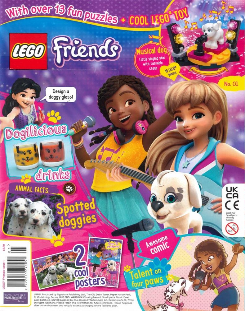 Lego Friends Magazine Issue NO 1