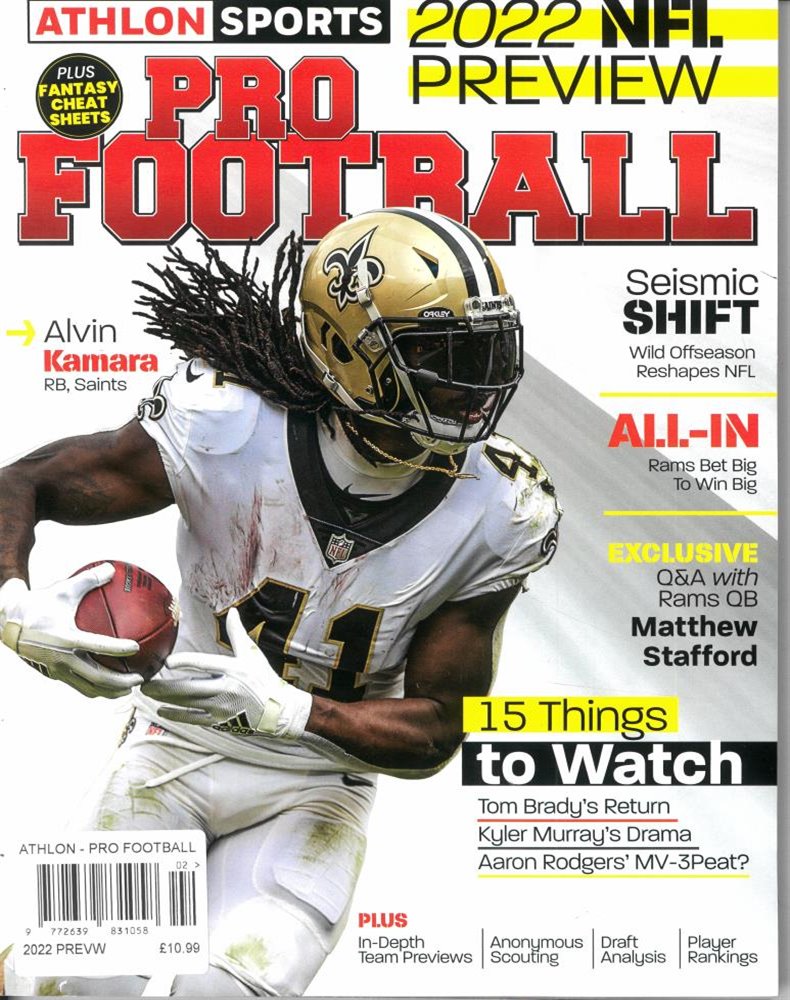 Athlon Sports Pro Football Magazine Subscription