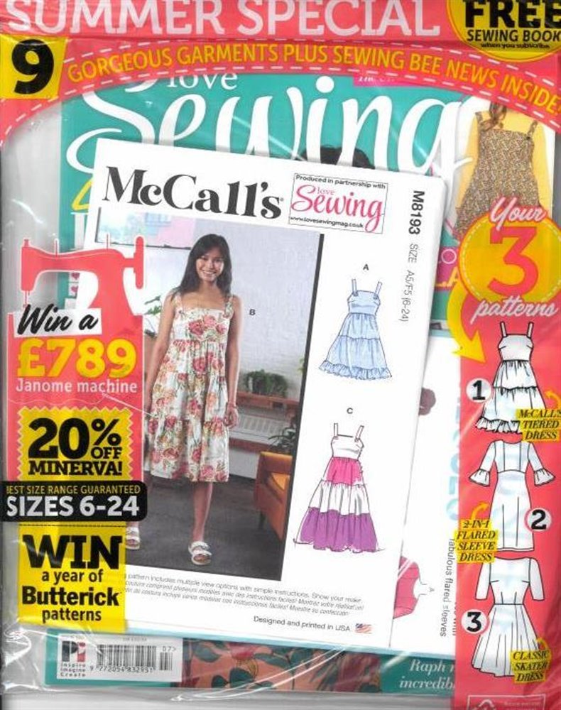 Love Sewing Magazine Issue NO 107