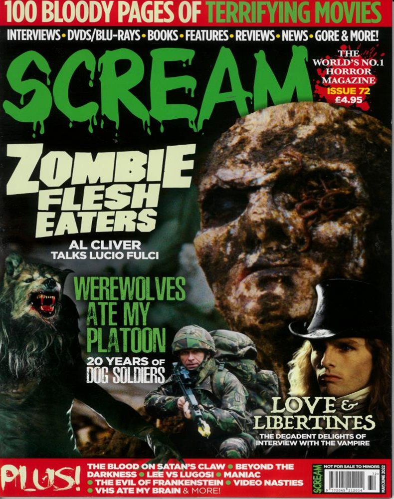 Scream Magazine Issue NO 72