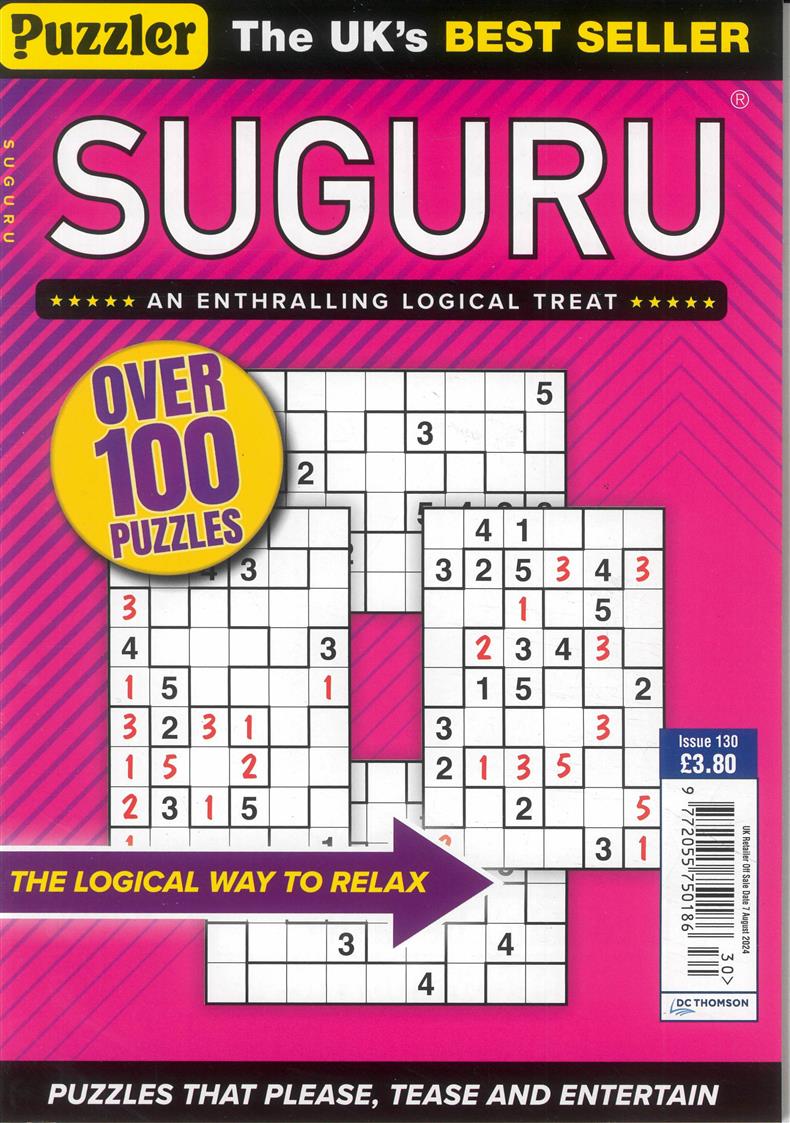 Puzzler Suguru - NO 130