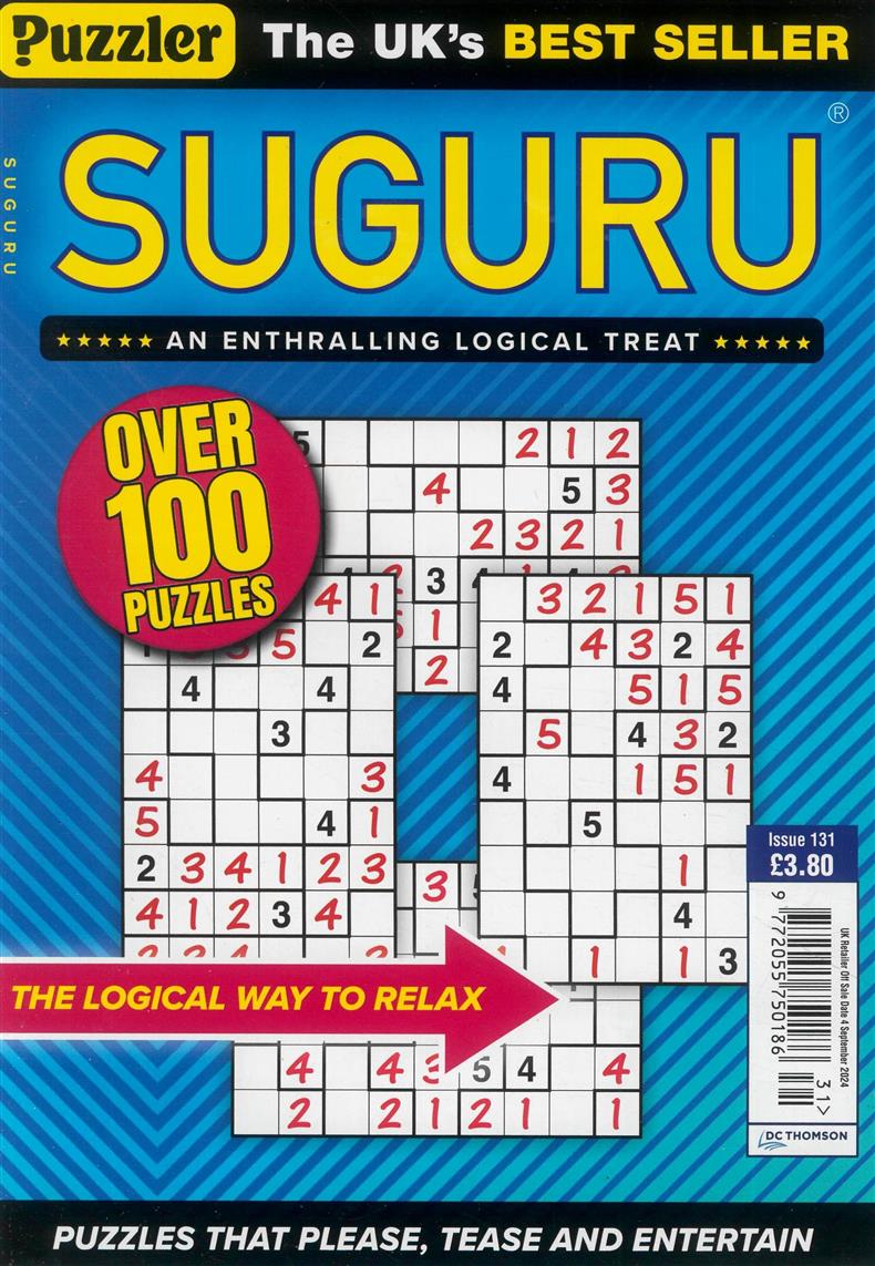 Puzzler Suguru - NO 131