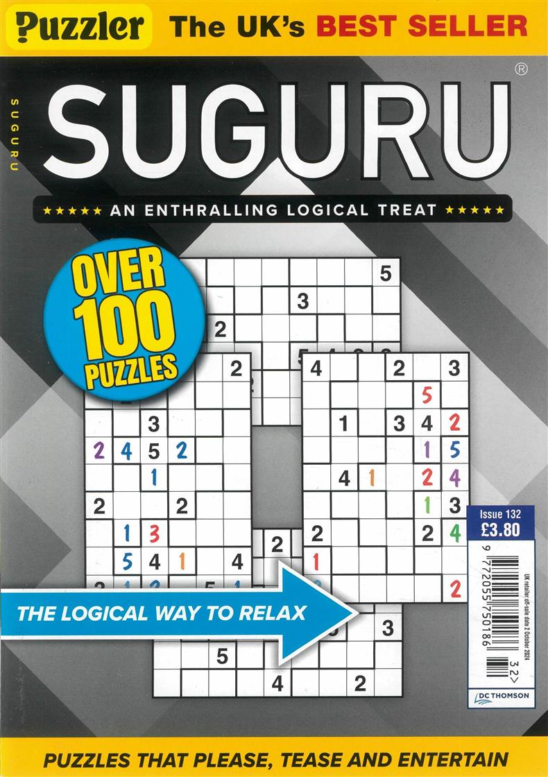 Puzzler Suguru - NO 132