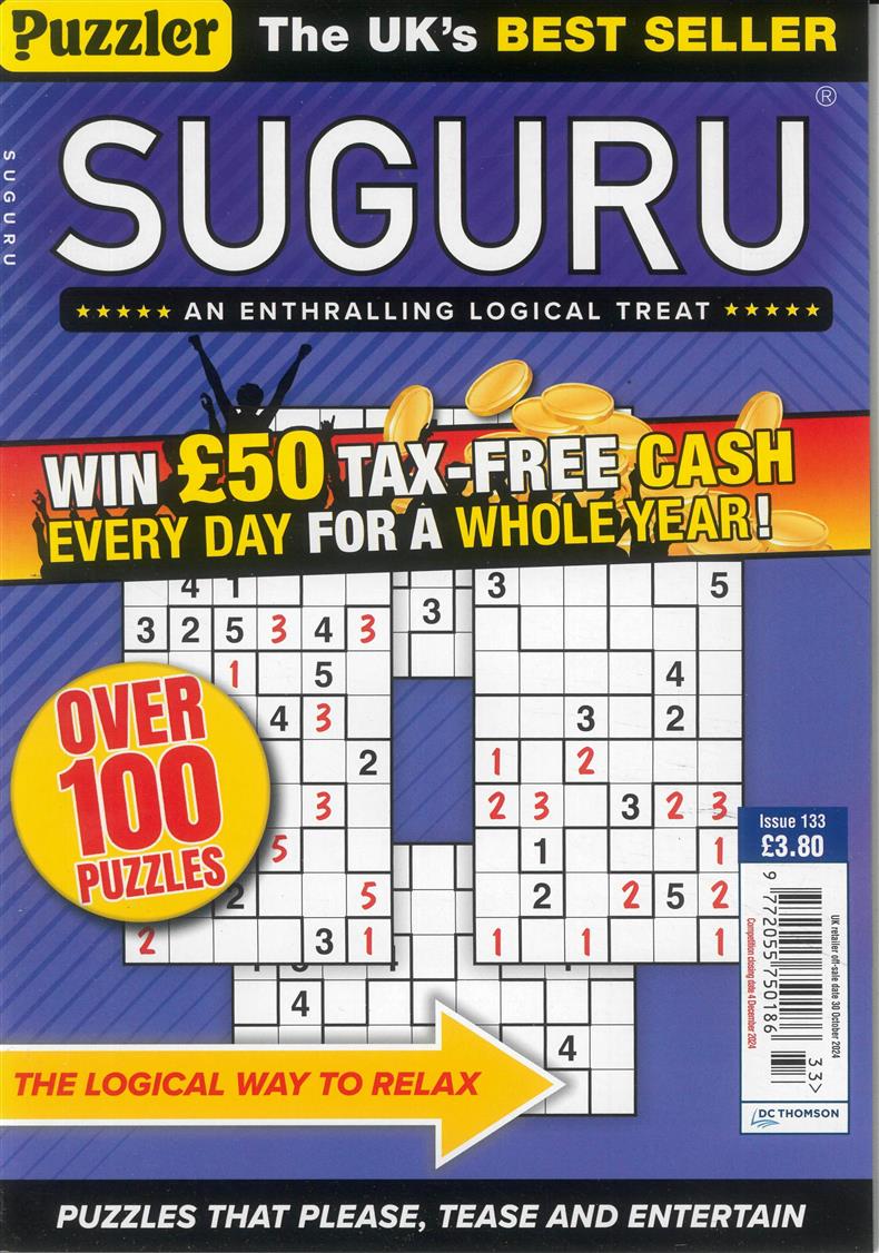 Puzzler Suguru - NO 133