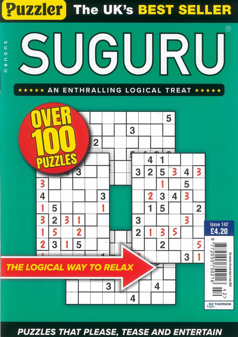 Puzzler Suguru - NO 142