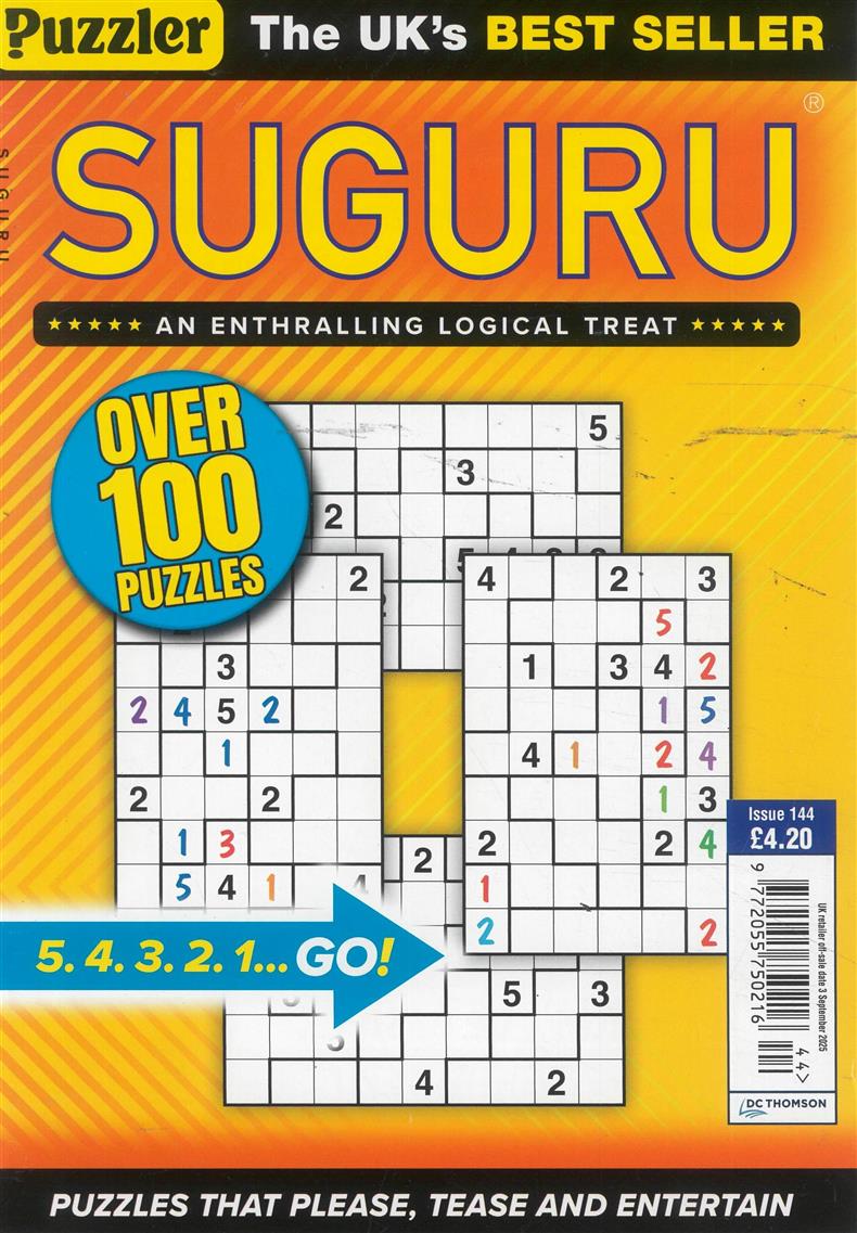 Puzzler Suguru - NO 144