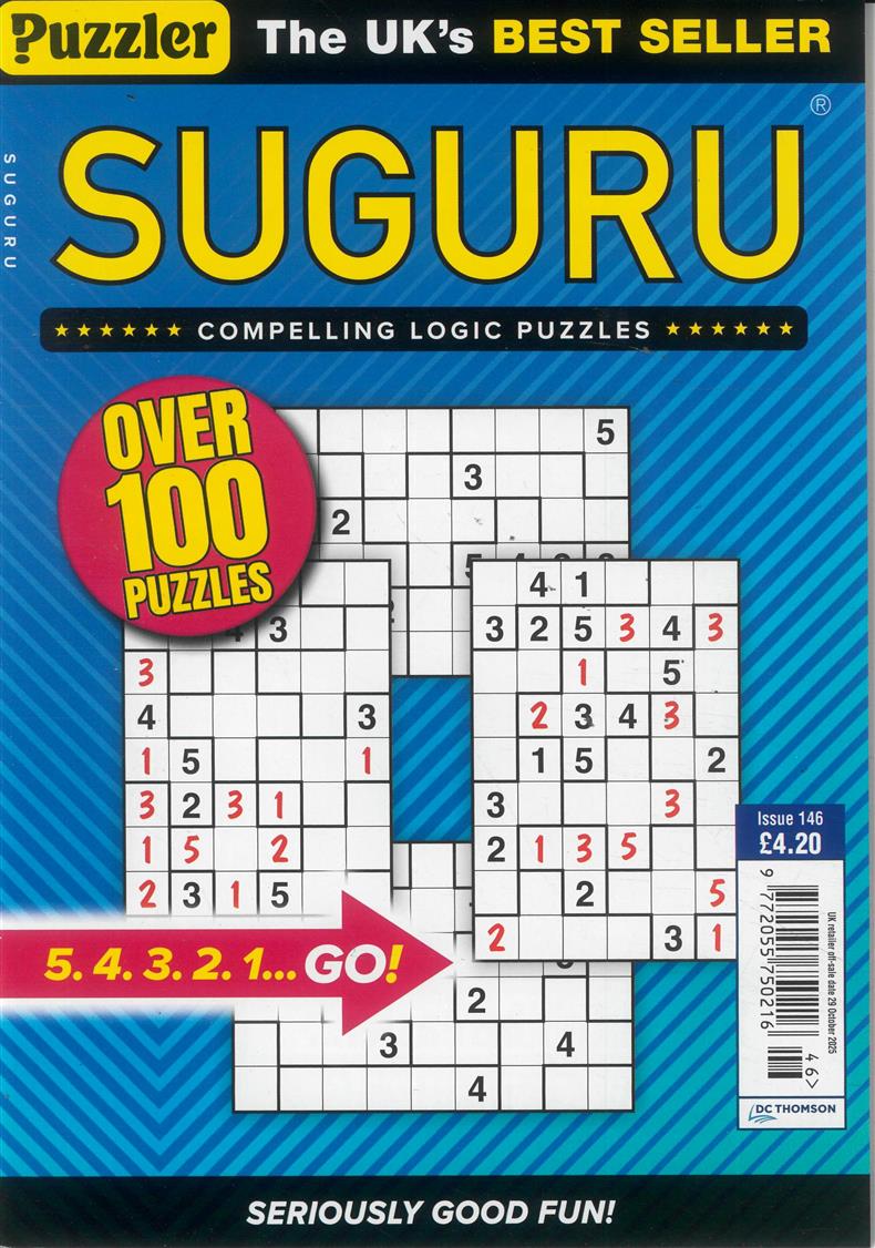 Puzzler Suguru - NO 146