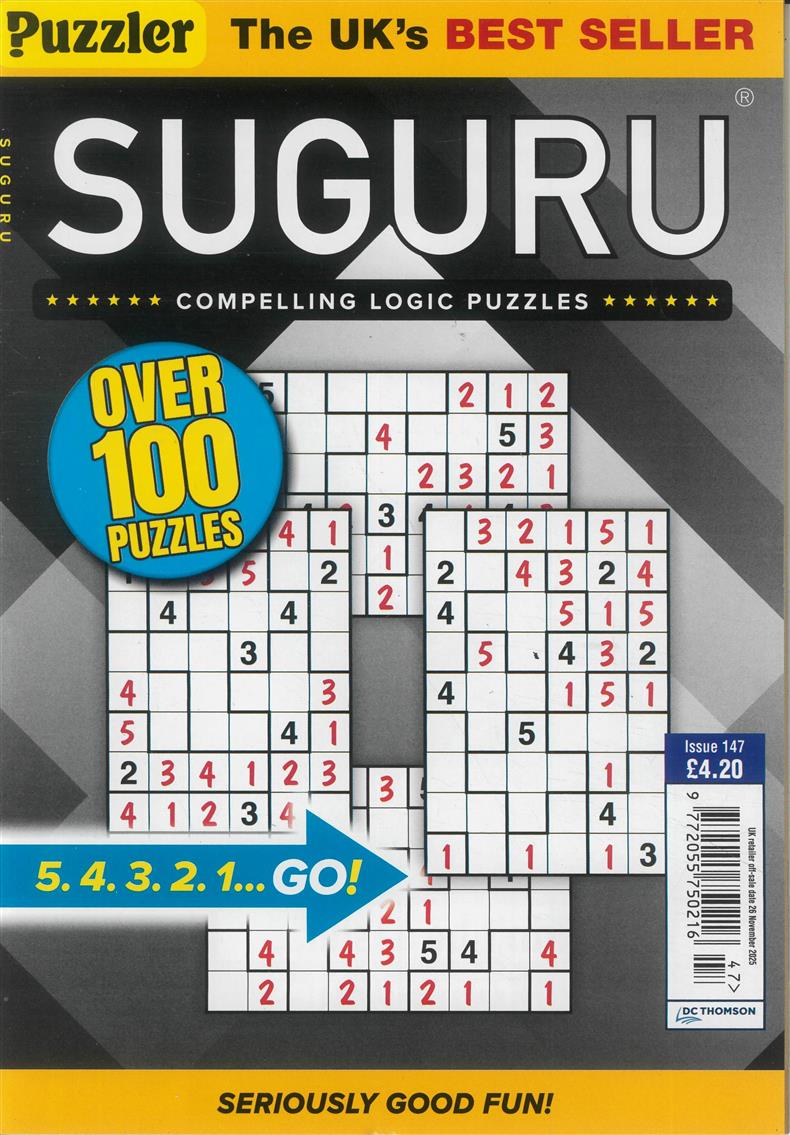 Puzzler Suguru - NO 147