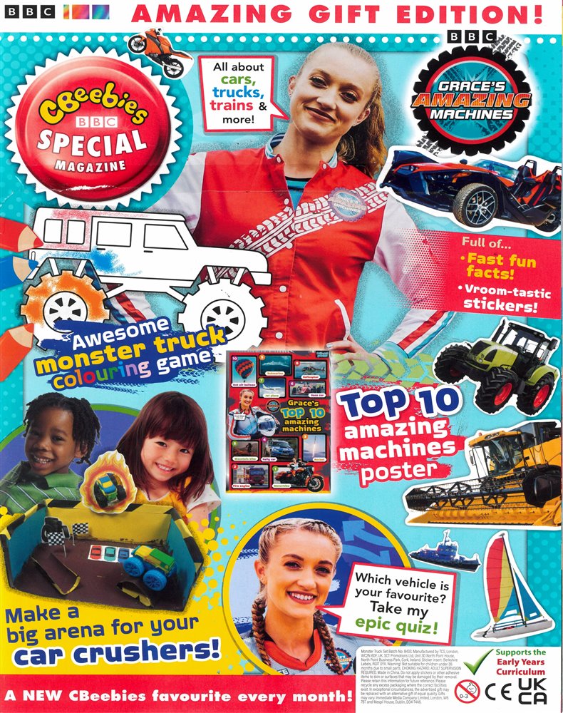 CBeebies Special Gift Magazine Issue NO 162