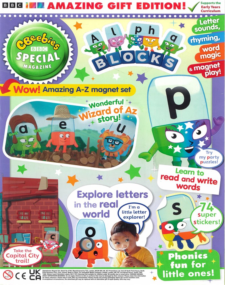 CBeebies Special Gift Magazine Issue NO 163