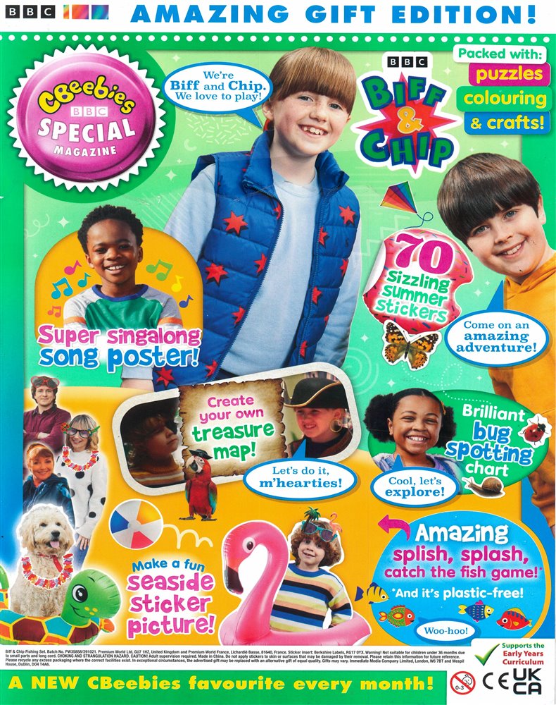 CBeebies Special Gift Magazine Issue NO 165