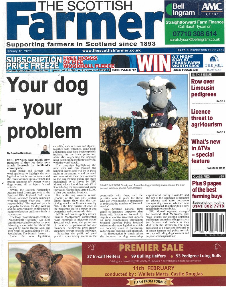 The Scottish Farmer Magazine Issue 15/01/2022
