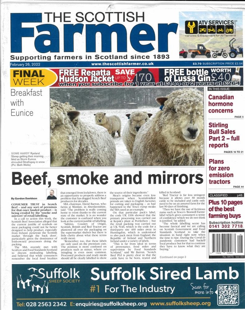 The Scottish Farmer Magazine Issue 26/02/2022