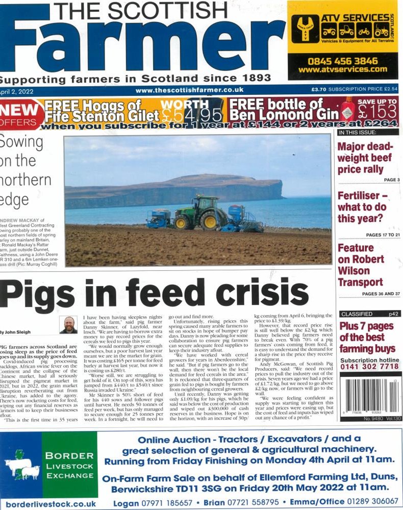 The Scottish Farmer Magazine Issue 02/04/2022