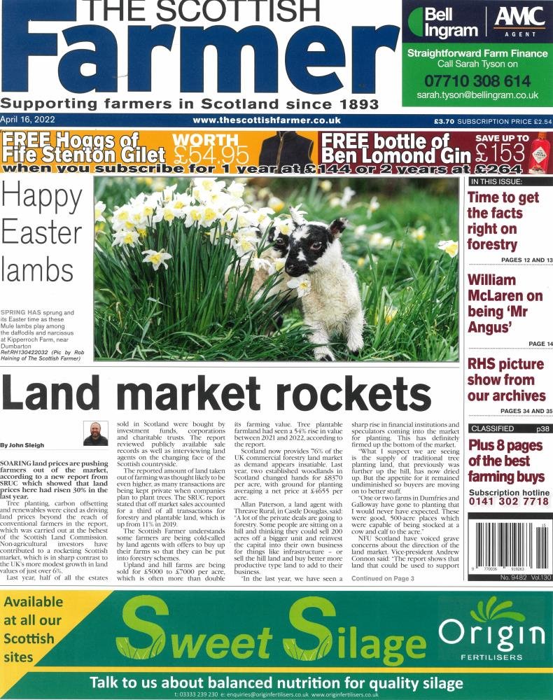 The Scottish Farmer Magazine Issue 16/04/2022