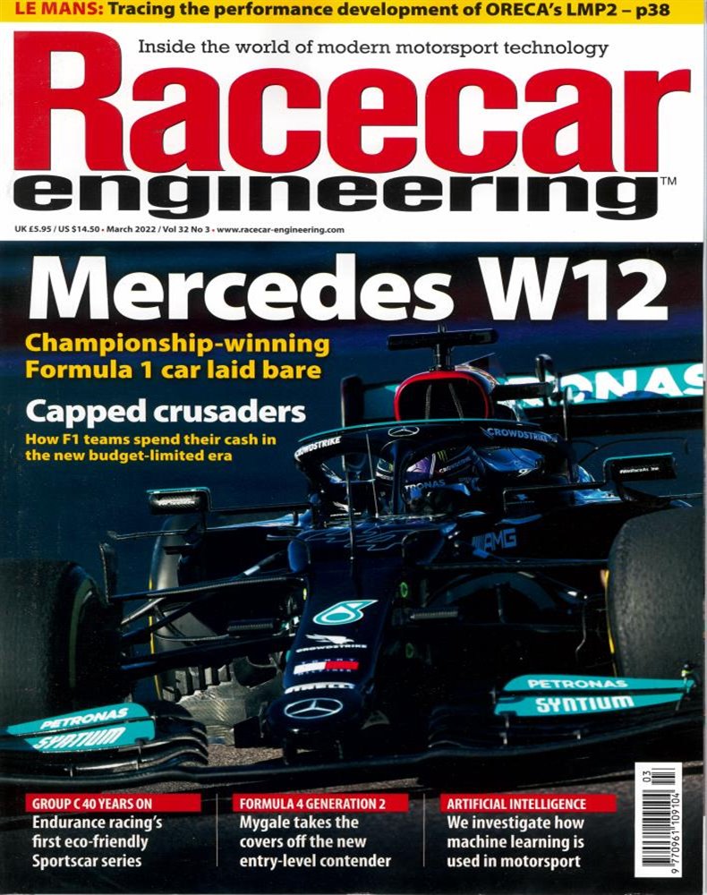Racecar Engineering Magazine Issue MAR 22