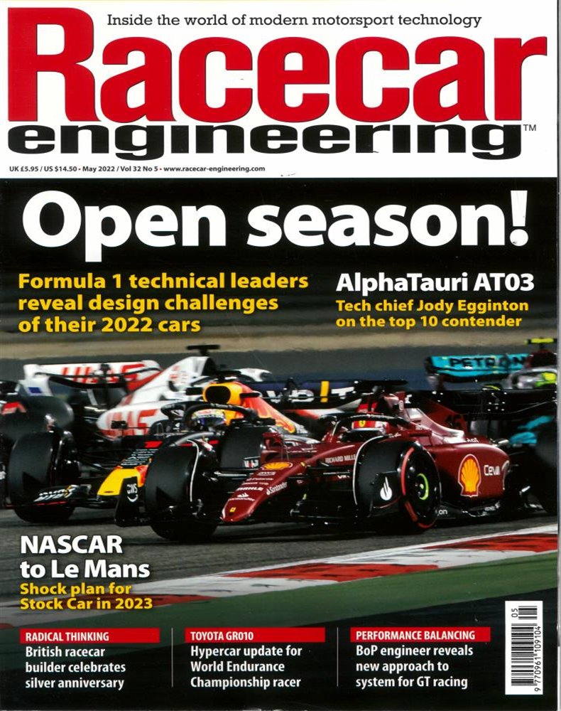 Racecar Engineering Magazine Issue MAY 22