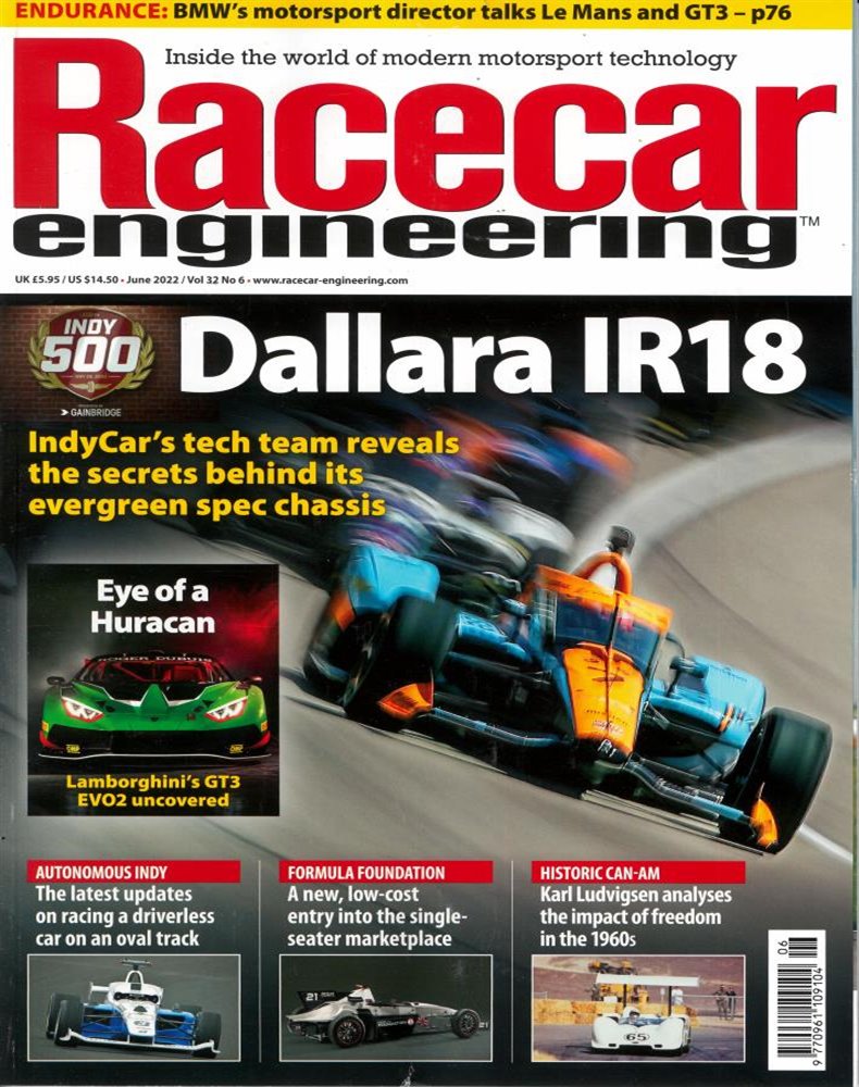 Racecar Engineering Magazine Issue JUN 22