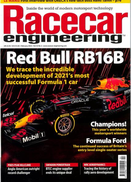 Racecar Engineering magazine