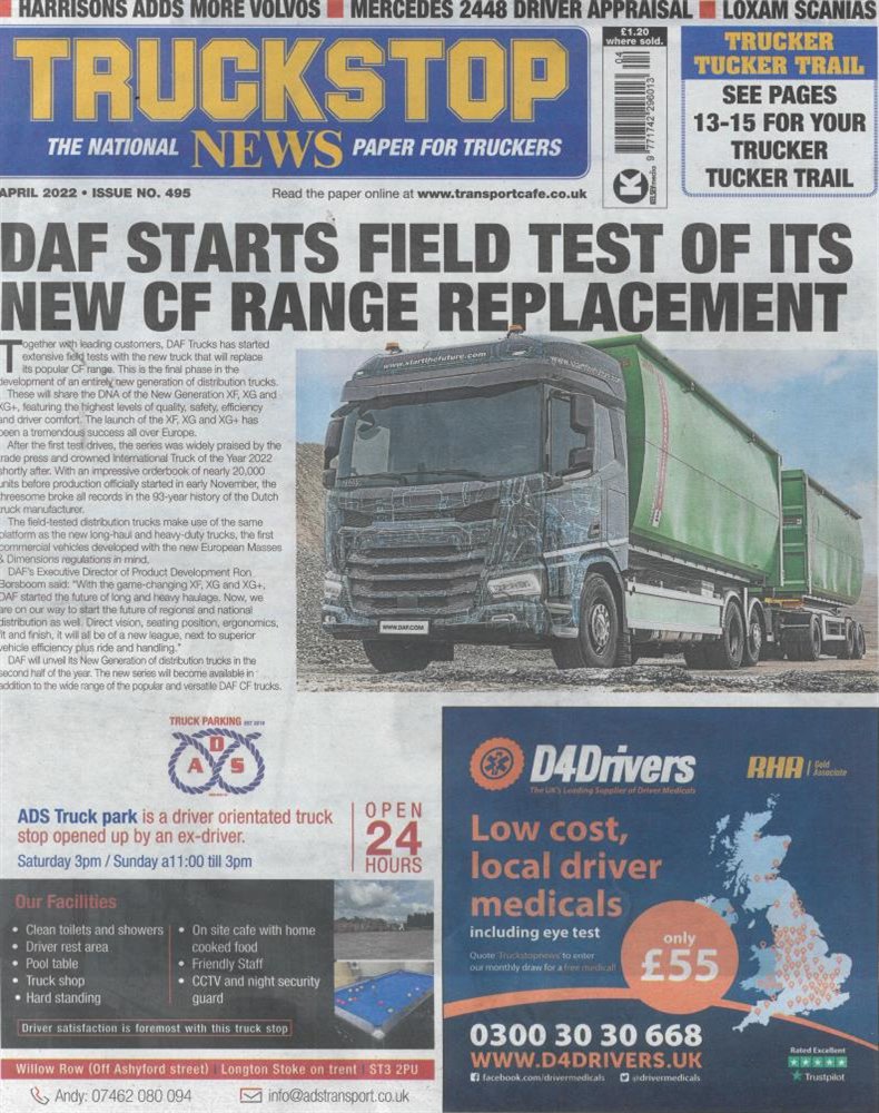 Truckstop News Magazine Issue NO 496