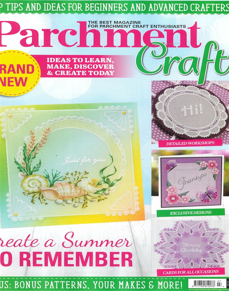 Parchment Craft Magazine Issue JUL-AUG