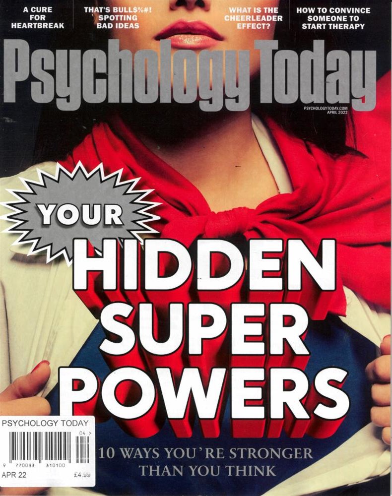 Psychology Today Magazine Issue APR 22