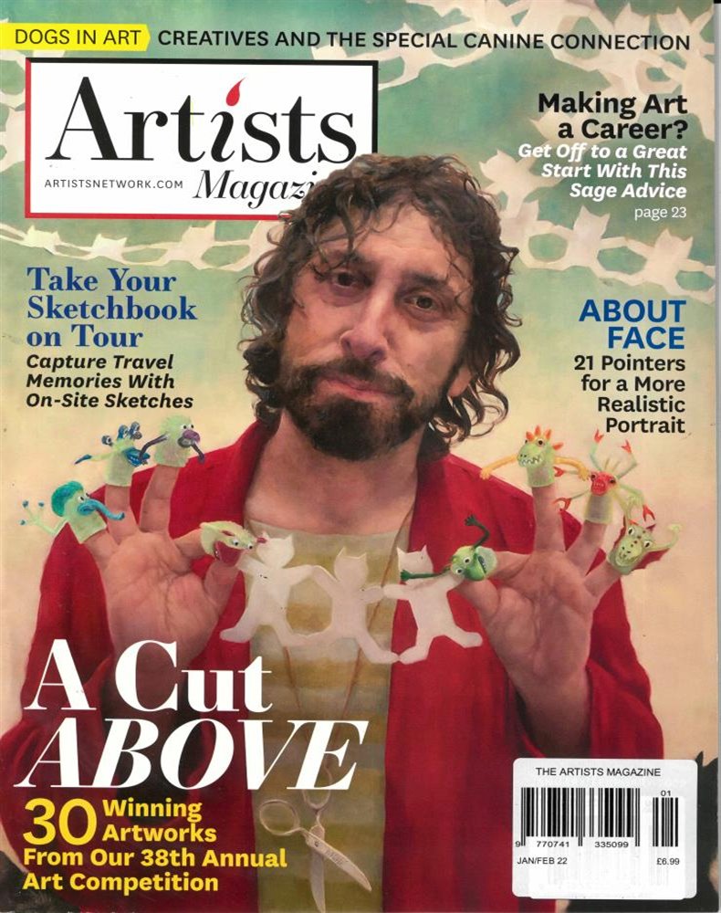 Artists Magazine Magazine Issue JAN/FEB 21