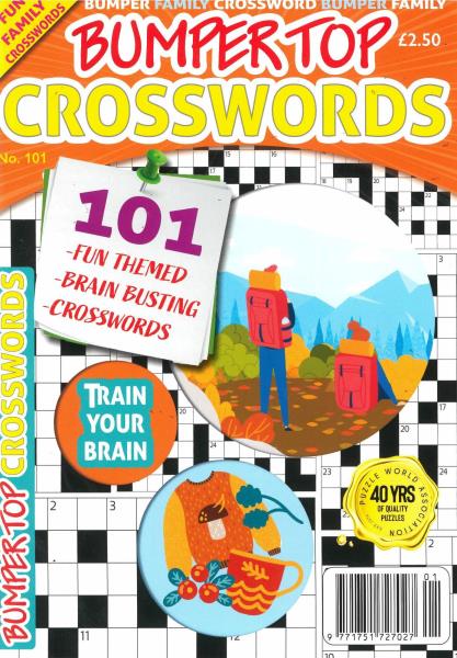 Bumper Top Crosswords Magazine