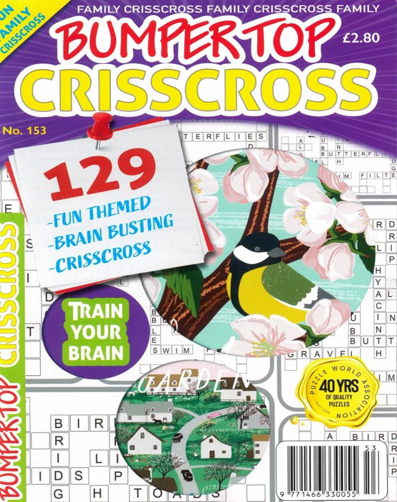 Bumper Top Criss Cross Magazine Issue NO 153