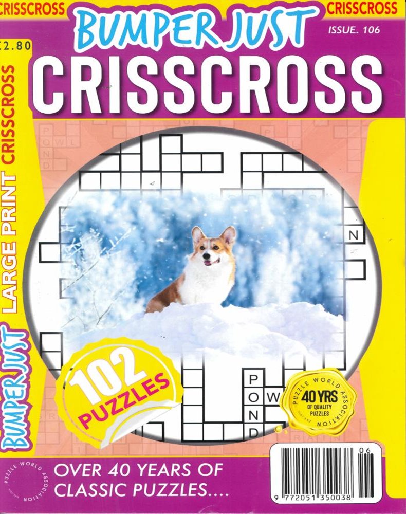 Bumper Just Criss Cross Magazine Issue NO 106