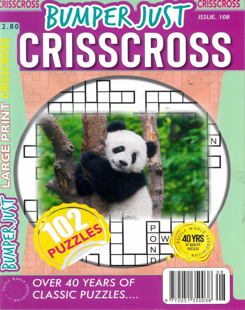 Bumper Just Criss Cross Magazine Issue NO 108