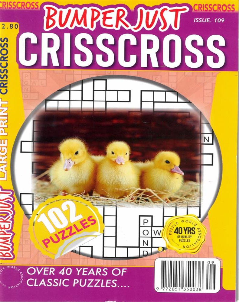 Bumper Just Criss Cross Magazine Issue NO 109