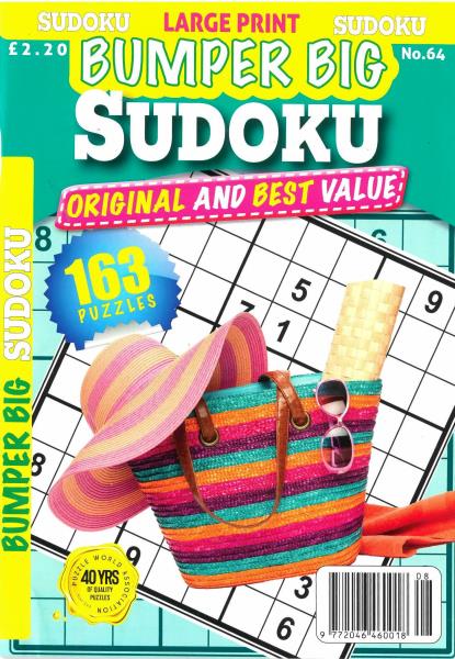 Bumper Big Sudoku Magazine
