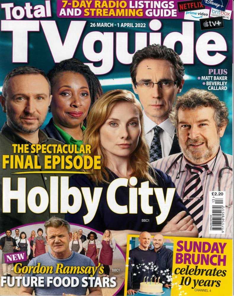 Total TV Guide - England Magazine Issue NO 13
