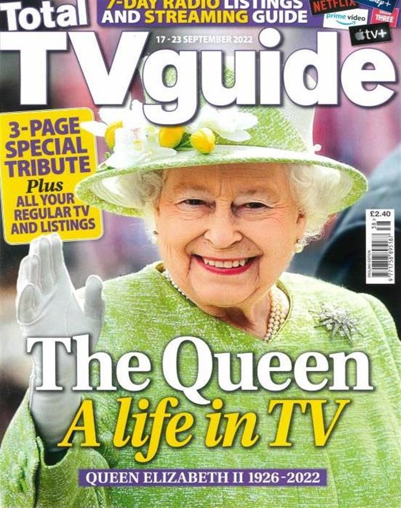 Total Tv Guide - England Magazine Subscription