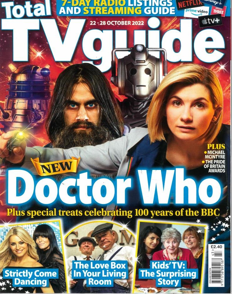 Total TV Guide - England Magazine Subscription