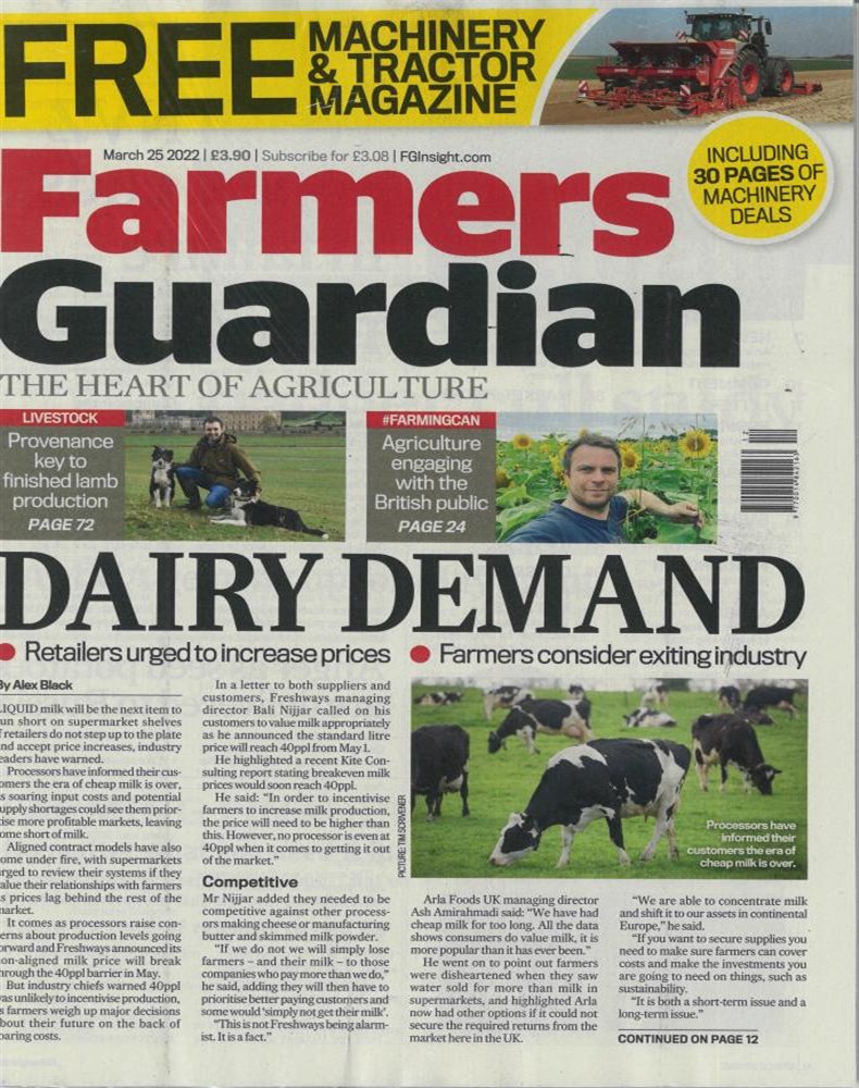 Farmers Guardian Magazine Issue 25/03/2022