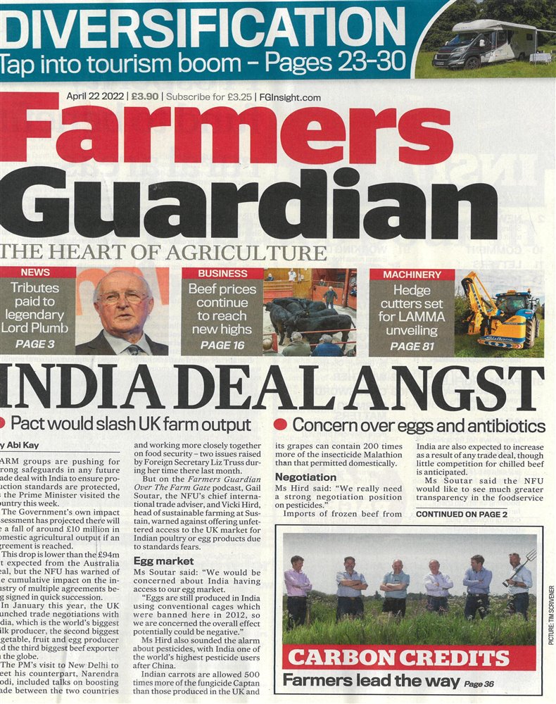 Farmers Guardian Magazine Issue 22/04/2022