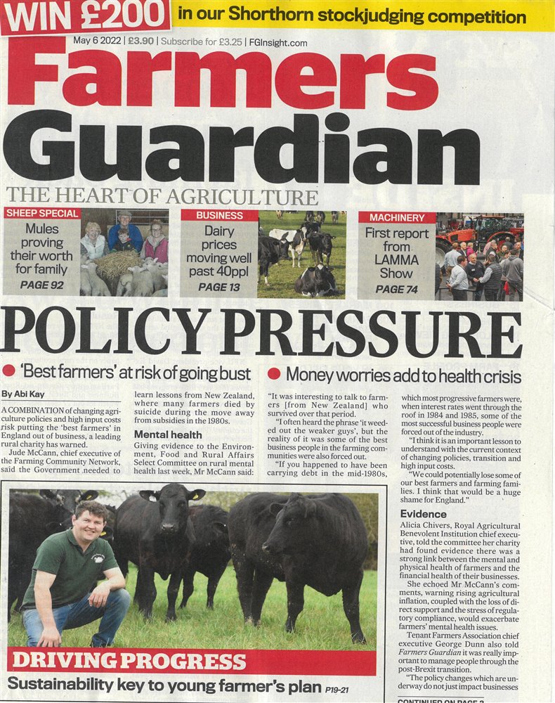 Farmers Guardian Magazine Issue 06/05/2022
