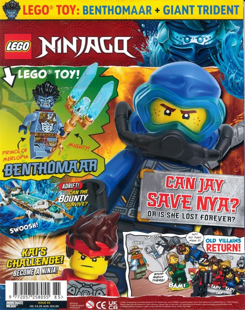 Lego Ninjago Magazine Issue NO 85